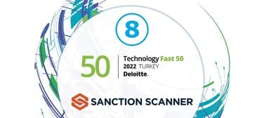 Sanction Scanner Ranked 8th in Deloitte Fast50